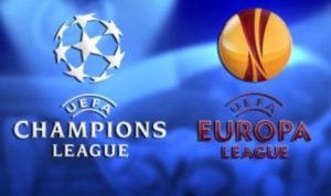 Доступны ставки на матчи Лиги Европы и Лиги Чемпионов